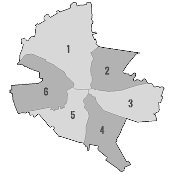 Harta Sectoare Bucuresti